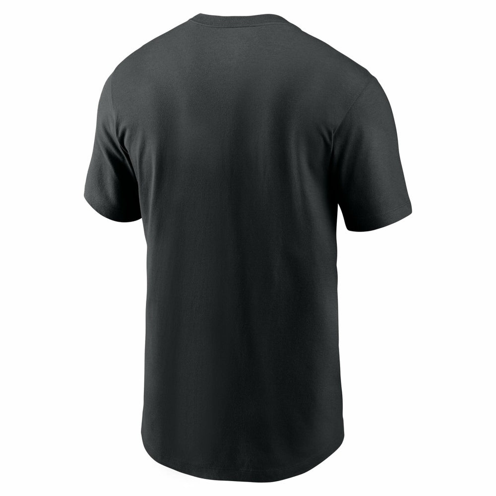 Detroit Lions Primetime Wordmark Essential T-Shirt Black