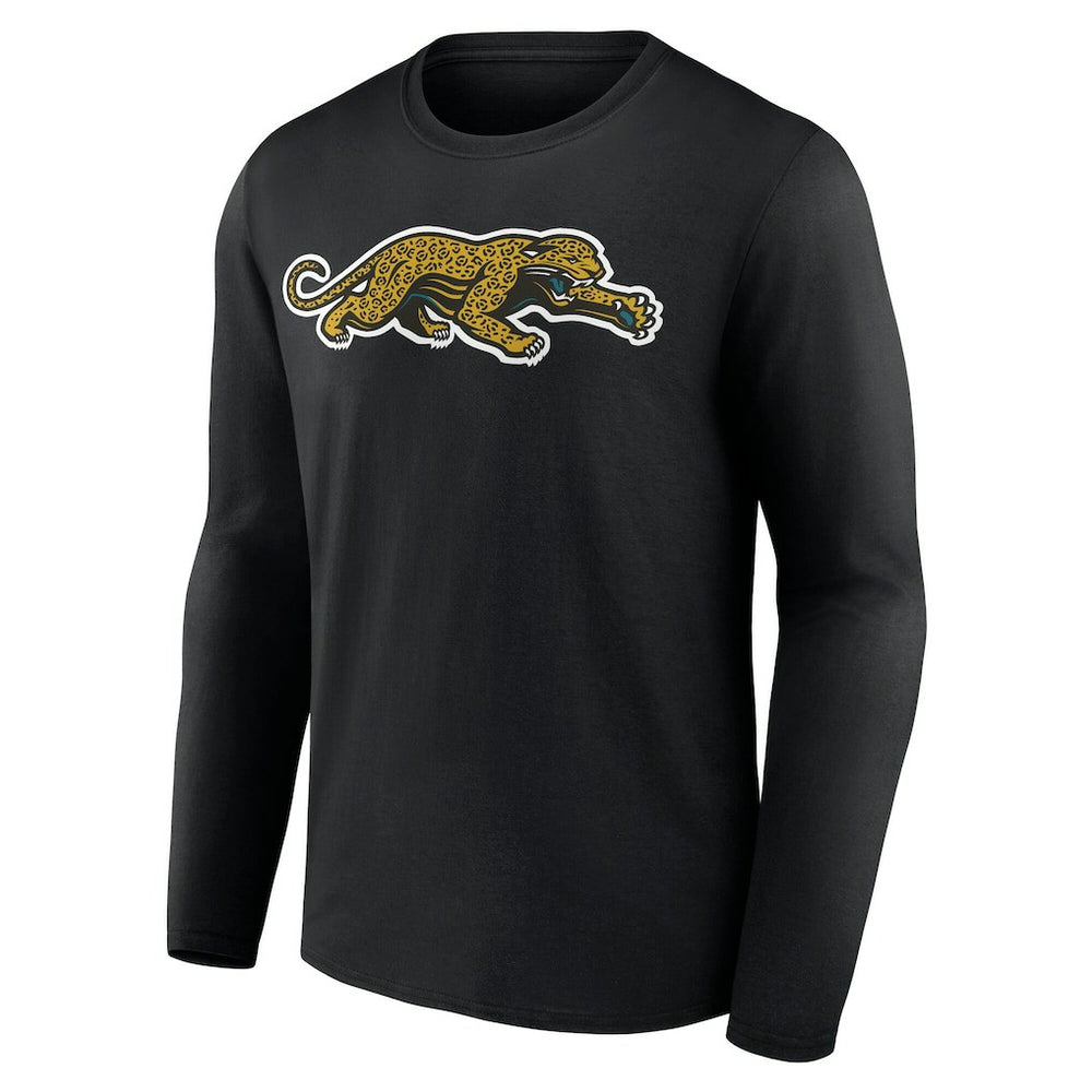 Jacksonville Jaguars Classic Logo Long Sleeve T-Shirt Black