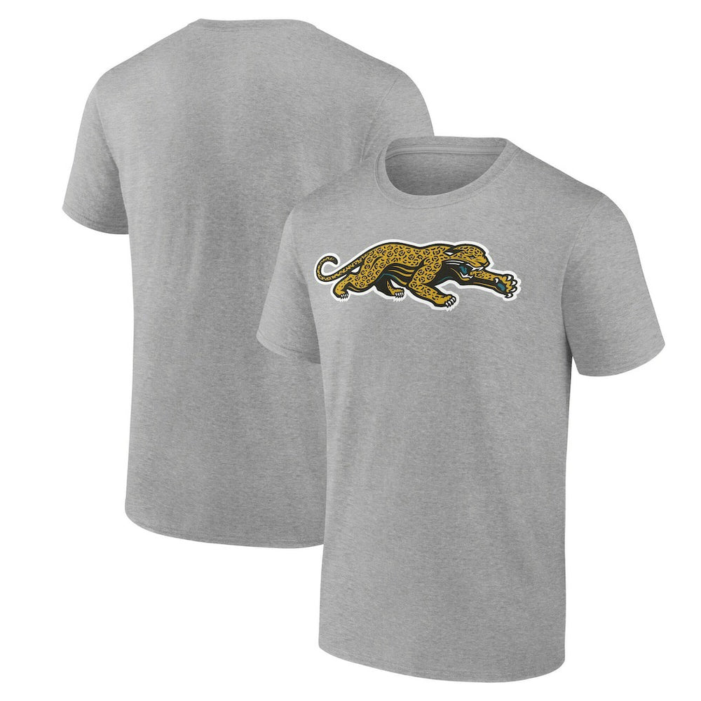 Jacksonville Jaguars Classic Logo T-Shirt Heather Gray
