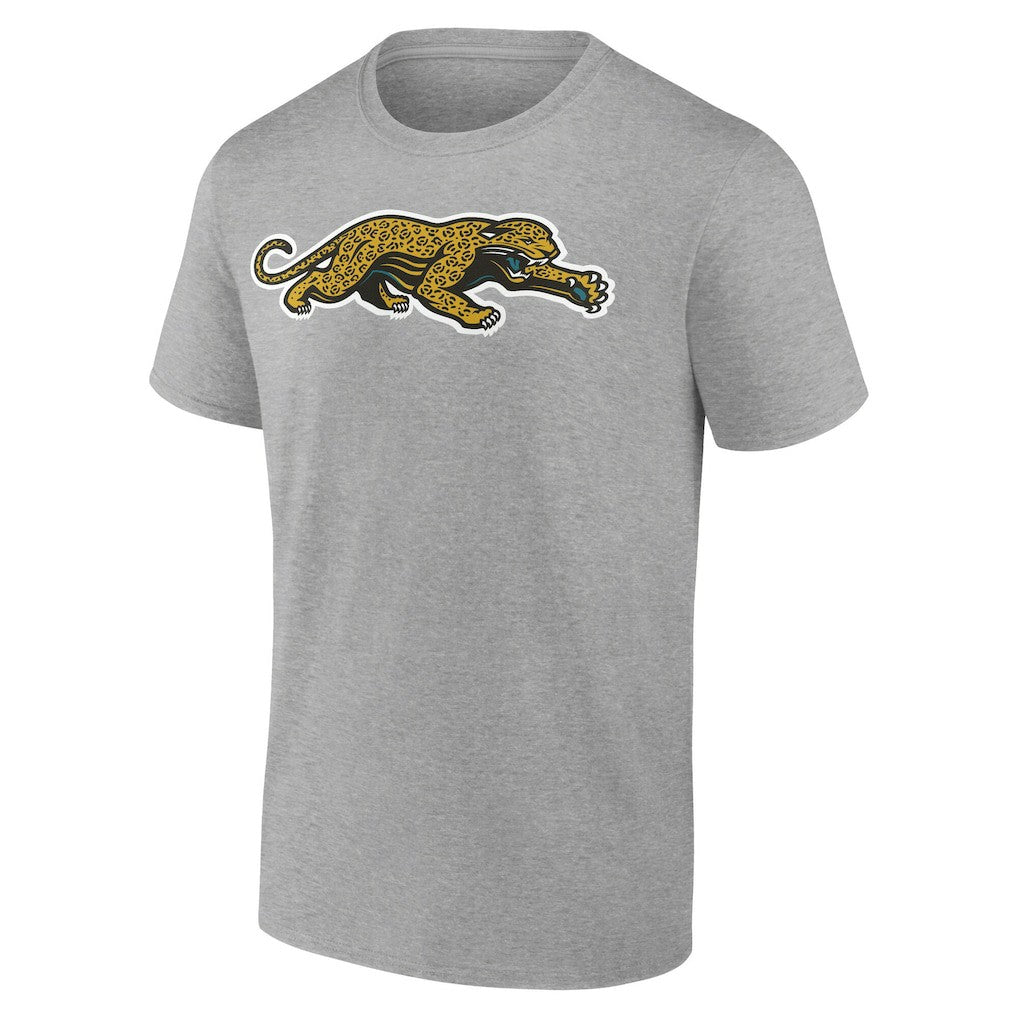 Jacksonville Jaguars Classic Logo T-Shirt Heather Gray