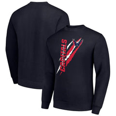NHL Washington Capitals Starter Color Scratch Pullover Sweatshirt - Navy