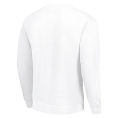 NHL New York Islanders Starter Stick And Puck Logo Fleece Pullover Sweatshirt - White