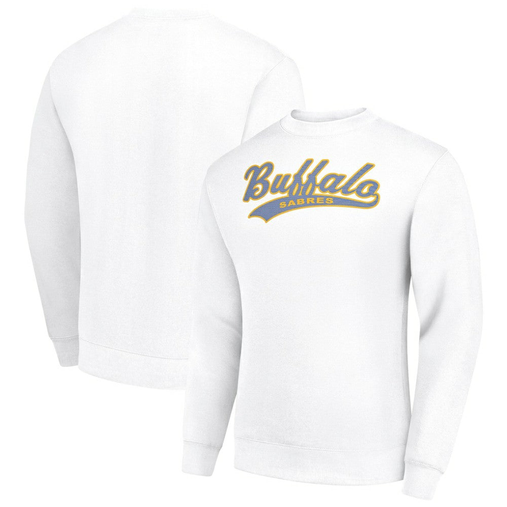 NHL Buffalo Sabres Starter  Tailsweep City Pullover Sweatshirt - White