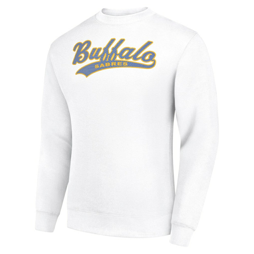 NHL Buffalo Sabres Starter  Tailsweep City Pullover Sweatshirt - White