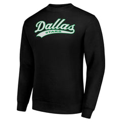 NHL Dallas Stars Starter  Tailsweep City Pullover Sweatshirt - Black