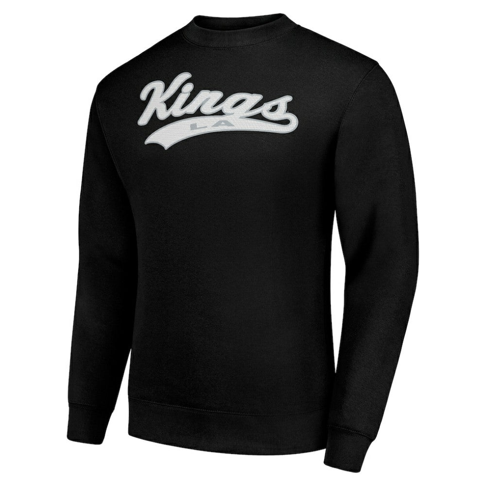 NHL Los Angeles Kings Starter  Tailsweep City Pullover Sweatshirt - Black