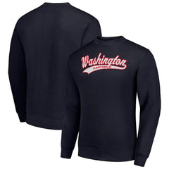 NHL Washington Capitals Starter  Tailsweep City Pullover Sweatshirt - Navy
