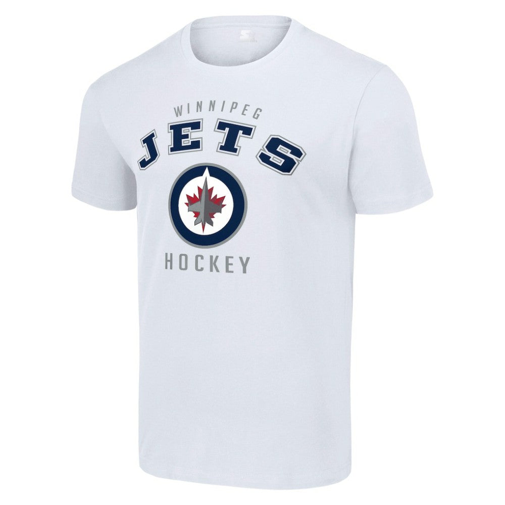 NHL Winnipeg Jets Starter Logo T-Shirt - White