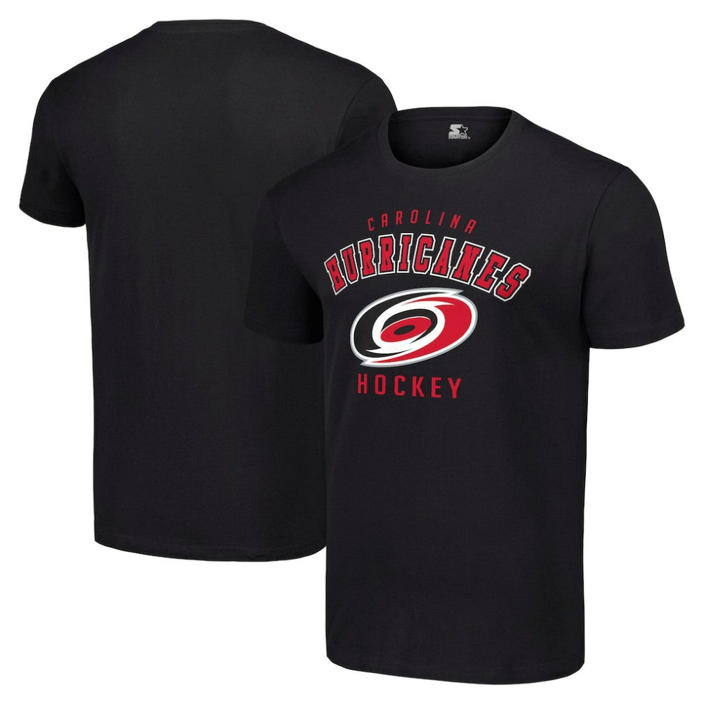 NHL Carolina Hurricanes Starter Logo T-Shirt - Black