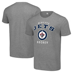 NHL Winnipeg Jets Starter Logo T-Shirt - Heather Gray