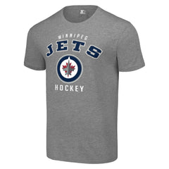NHL Winnipeg Jets Starter Logo T-Shirt - Heather Gray