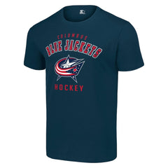 NHL Columbus Blue Jackets Starter Logo T-Shirt - Navy