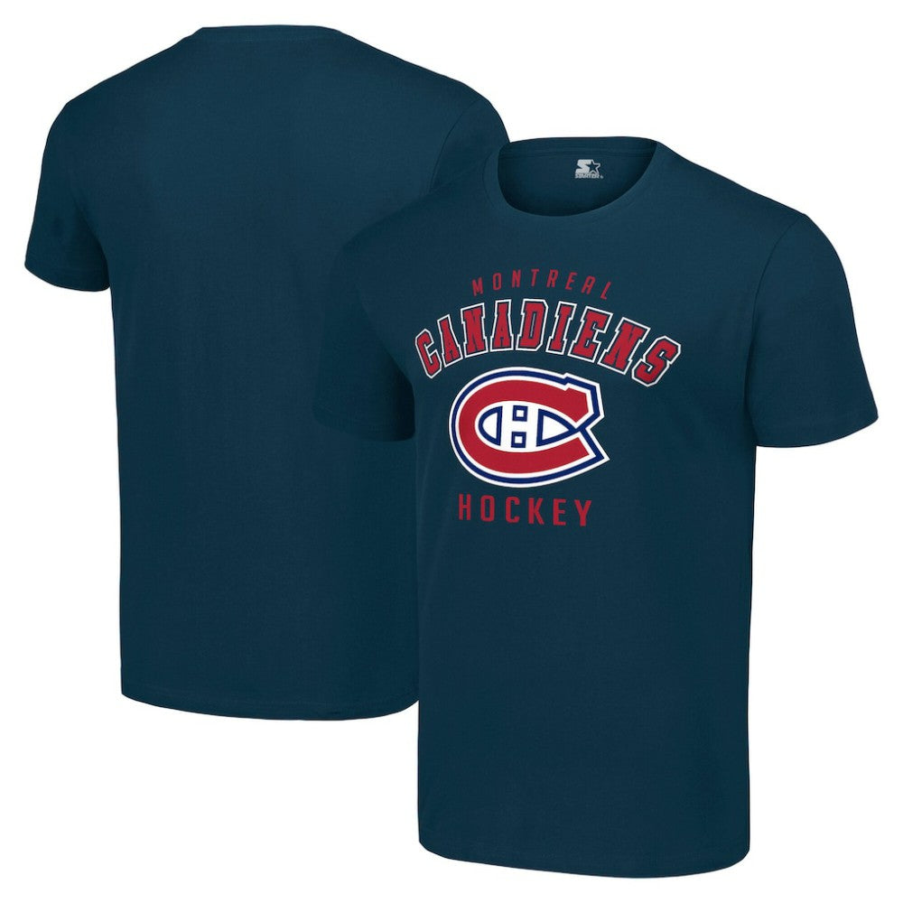 NHL Montreal Canadiens Starter Logo T-Shirt - Navy