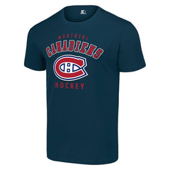NHL Montreal Canadiens Starter Logo T-Shirt - Navy
