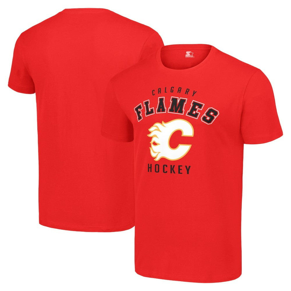 NHL Calgary Flames Starter Logo T-Shirt - Red