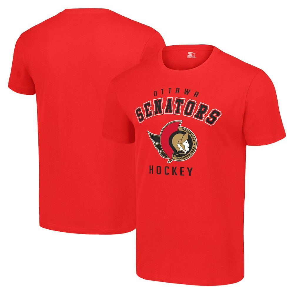 NHL Ottawa Senators Starter Logo T-Shirt - Red