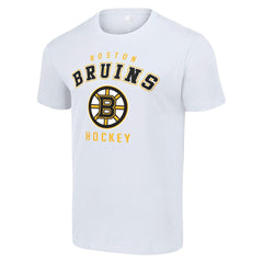 NHL Boston Bruins Starter Logo T-Shirt - White