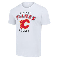 NHL Calgary Flames Starter Logo T-Shirt - White