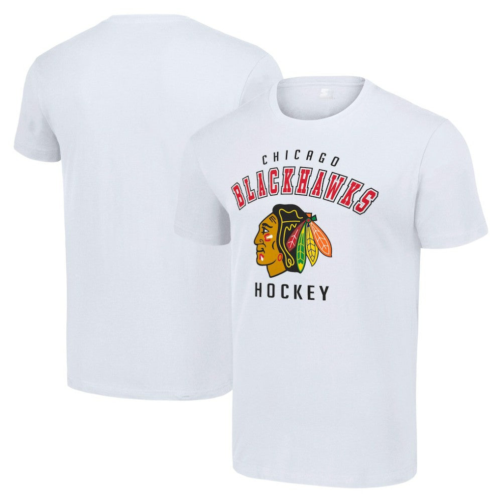 NHL Chicago Blackhawks Starter Logo T-Shirt - White