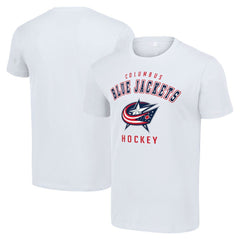 NHL Columbus Blue Jackets Starter Logo T-Shirt - White