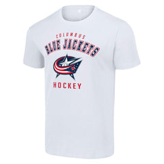 NHL Columbus Blue Jackets Starter Logo T-Shirt - White
