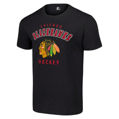 NHL Chicago Blackhawks Starter Logo T-Shirt - Black