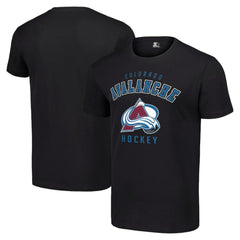 NHL Colorado Avalanche Starter Logo T-Shirt - Black