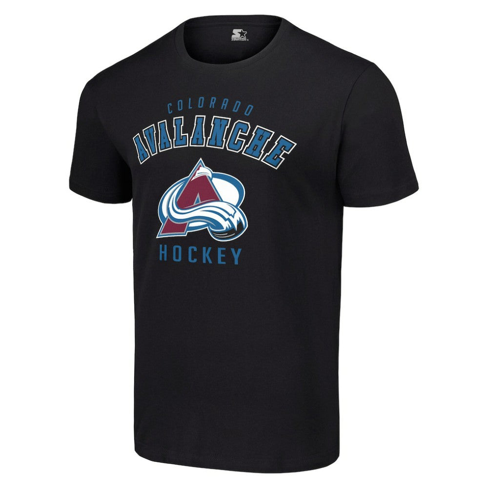 NHL Colorado Avalanche Starter Logo T-Shirt - Black