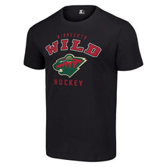 NHL Minnesota Wild Starter Logo T-Shirt - Black