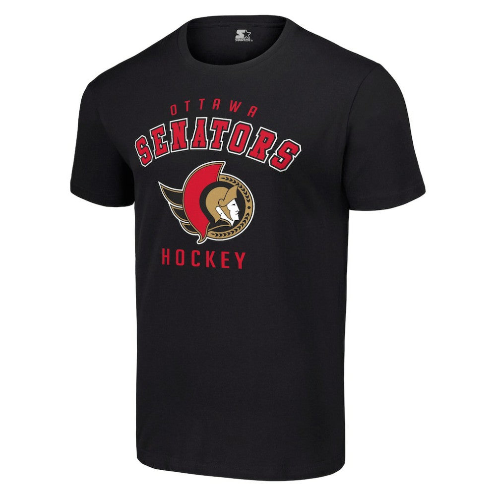 NHL Ottawa Senators Starter Logo T-Shirt - Black