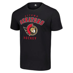 NHL Ottawa Senators Starter Logo T-Shirt - Black