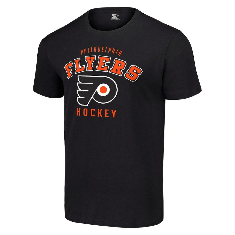 NHL Philadelphia Flyers Starter Logo T-Shirt - Black