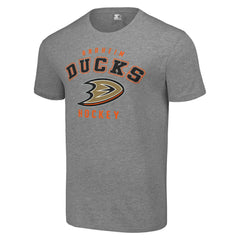 NHL Anaheim Ducks Starter Logo T-Shirt - Heather Gray