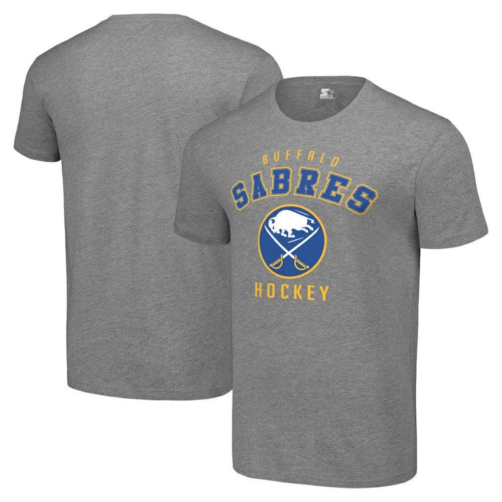 NHL Buffalo Sabres Starter Logo T-Shirt - Heather Gray