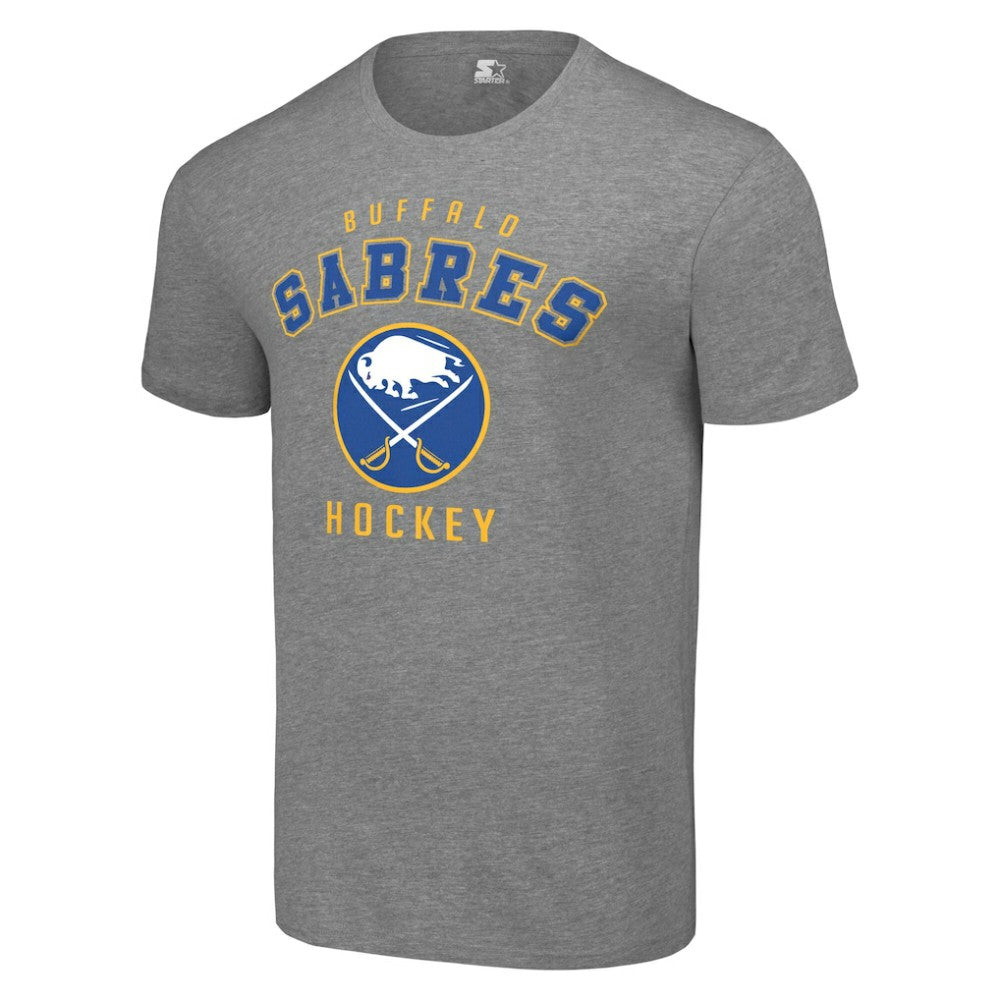 NHL Buffalo Sabres Starter Logo T-Shirt - Heather Gray