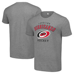 NHL Carolina Hurricanes Starter Logo T-Shirt - Heather Gray