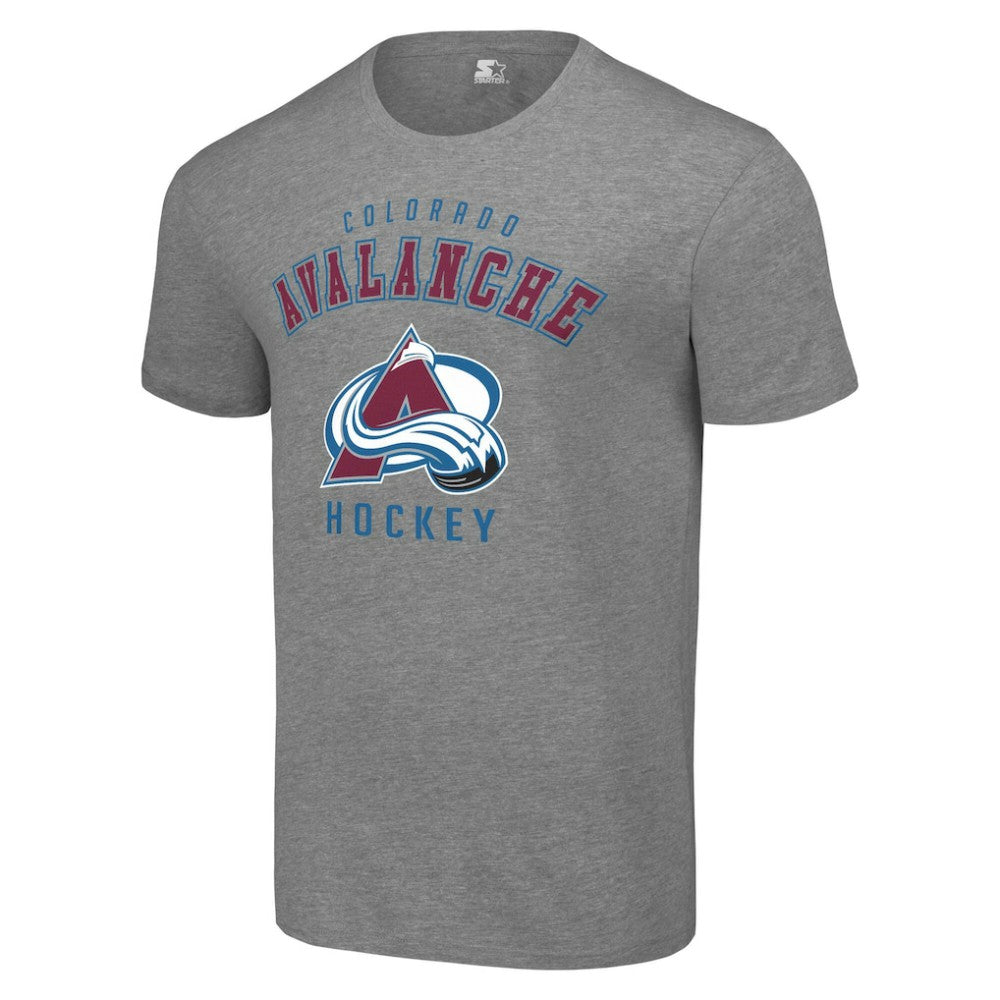 NHL Colorado Avalanche Starter Logo T-Shirt - Heather Gray