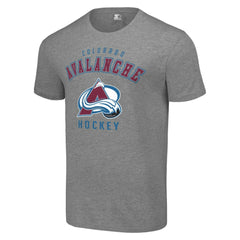 NHL Colorado Avalanche Starter Logo T-Shirt - Heather Gray