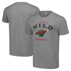 NHL Minnesota Wild Starter Logo T-Shirt - Heather Gray