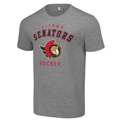 NHL Ottawa Senators Starter Logo T-Shirt - Heather Gray