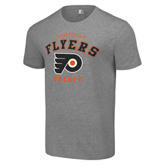 NHL Philadelphia Flyers Starter Logo T-Shirt - Heather Gray