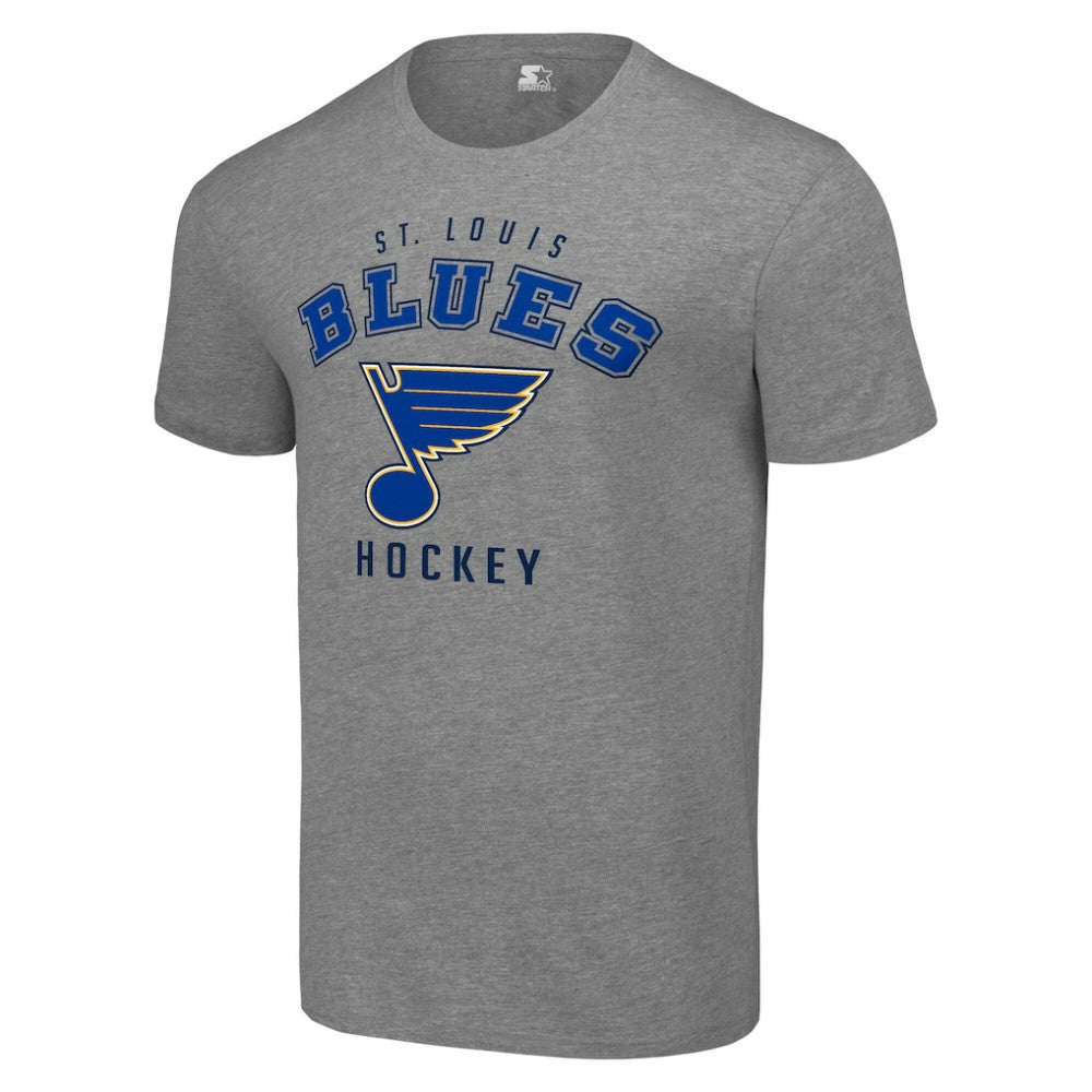 NHL St. Louis Blues Starter Logo T-Shirt - Heather Gray