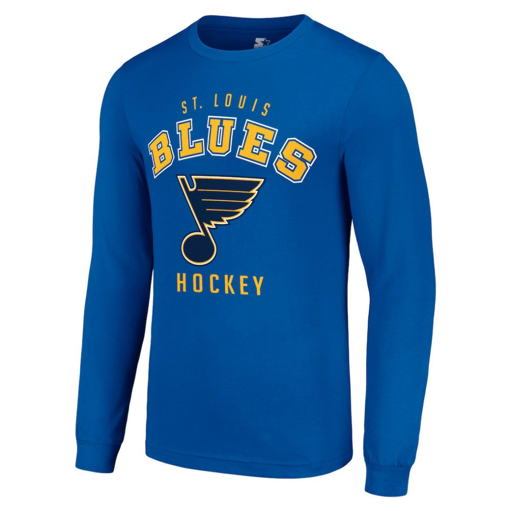 NHL St. Louis Blues Starter Logo Long Sleeve T-Shirt - Royal