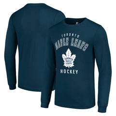 NHL Toronto Maple Leafs Starter Logo Long Sleeve T-Shirt - Navy