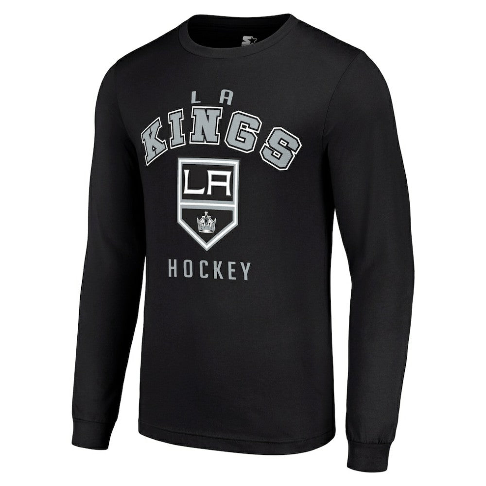 NHL Los Angeles Kings Starter Logo Long Sleeve T-Shirt - Black