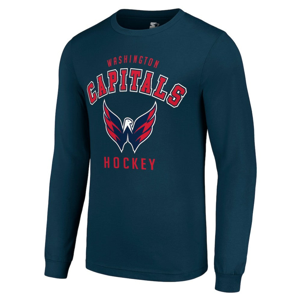 NHL Washington Capitals Starter Logo Long Sleeve T-Shirt - Navy