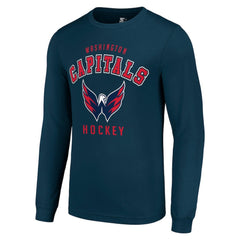 NHL Washington Capitals Starter Logo Long Sleeve T-Shirt - Navy