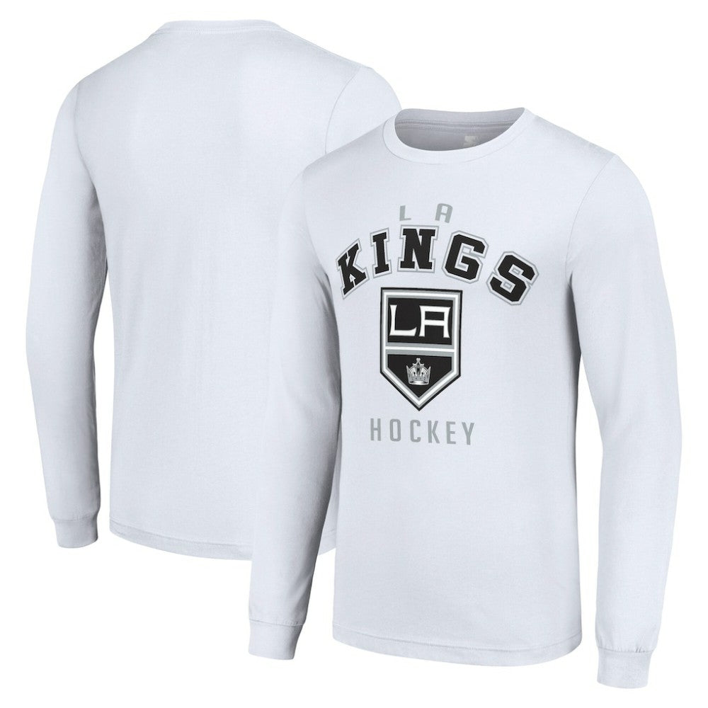 NHL Los Angeles Kings Starter Logo Long Sleeve T-Shirt - White