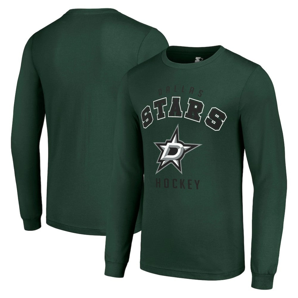 NHL Dallas Stars Starter Logo Long Sleeve T-Shirt - Military Green