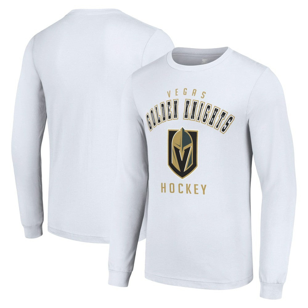 NHL Vegas Golden Knights Starter Logo Long Sleeve T-Shirt - White